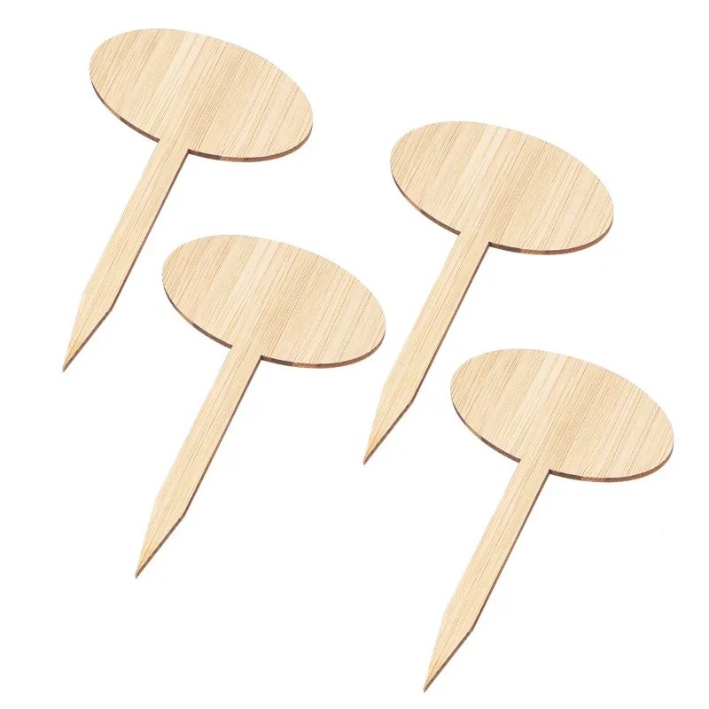 Gardening Tools Labeled - 50 Etiquetas de Bambu Modelo 2026