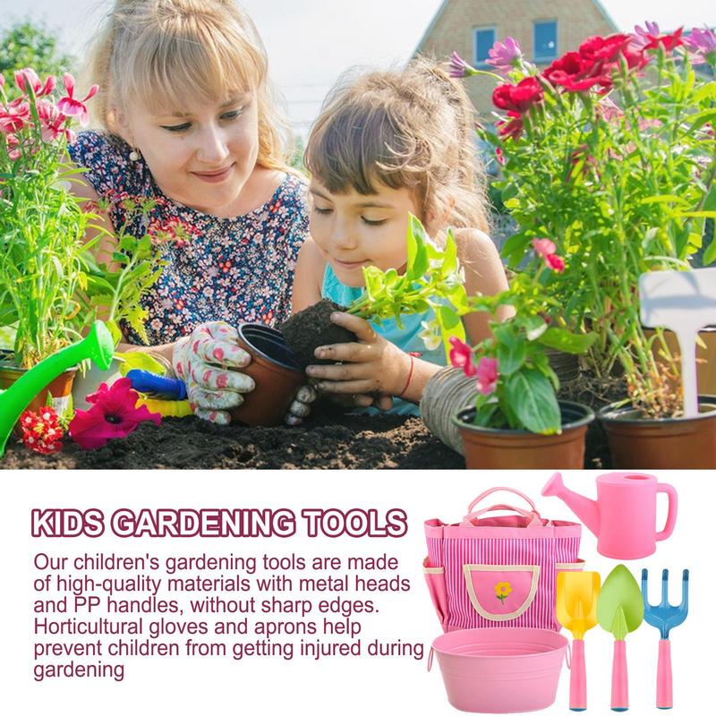 Gardening Tools Toddler - Crianças conjunto de ferramentas jardinagem 6x