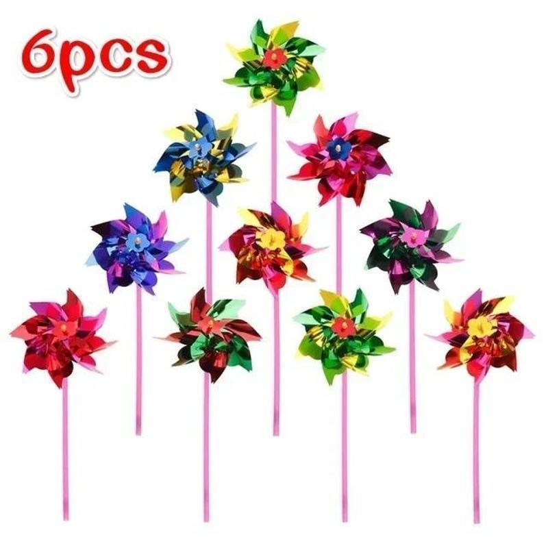 Gardening Tools Toys - Moinho de vento plástico Pinwheel para