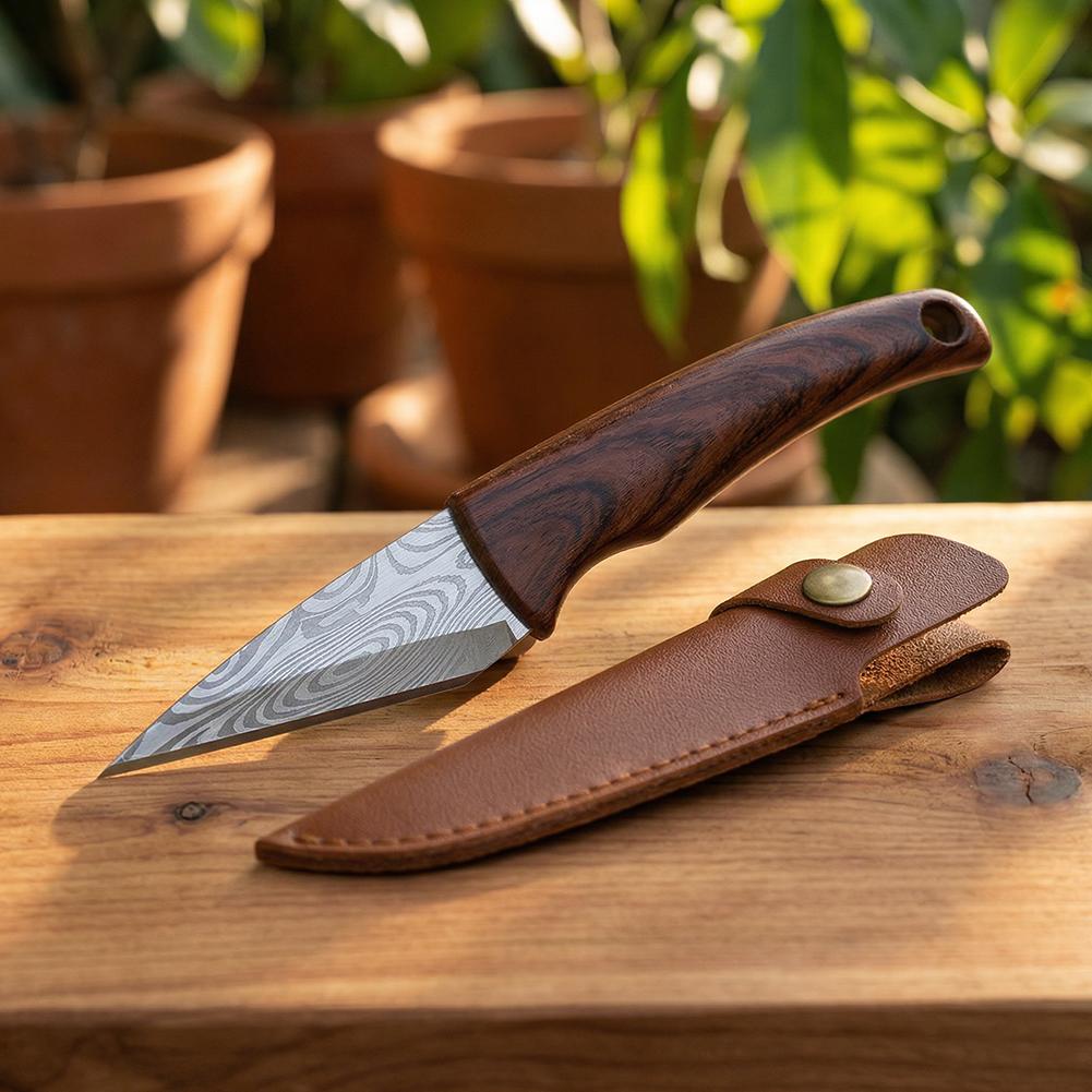 Harvest Knife Garden - Faca de Enxertia com Cabo de