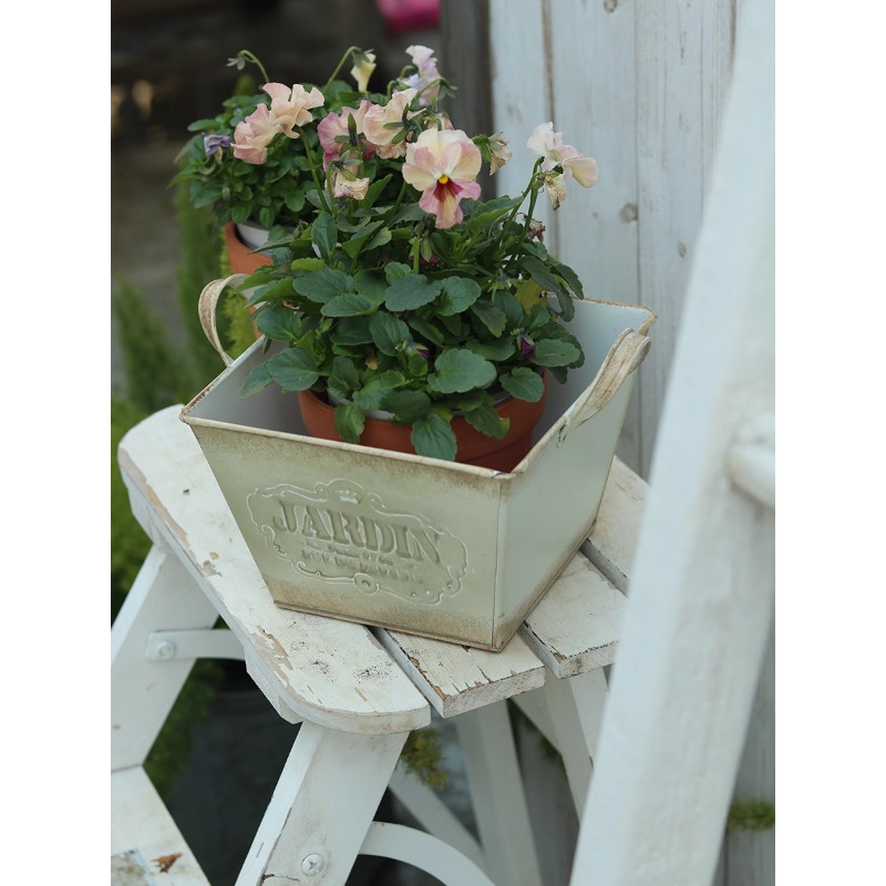 Gardening Tools In English - Vaso de flores vintage pastoral de