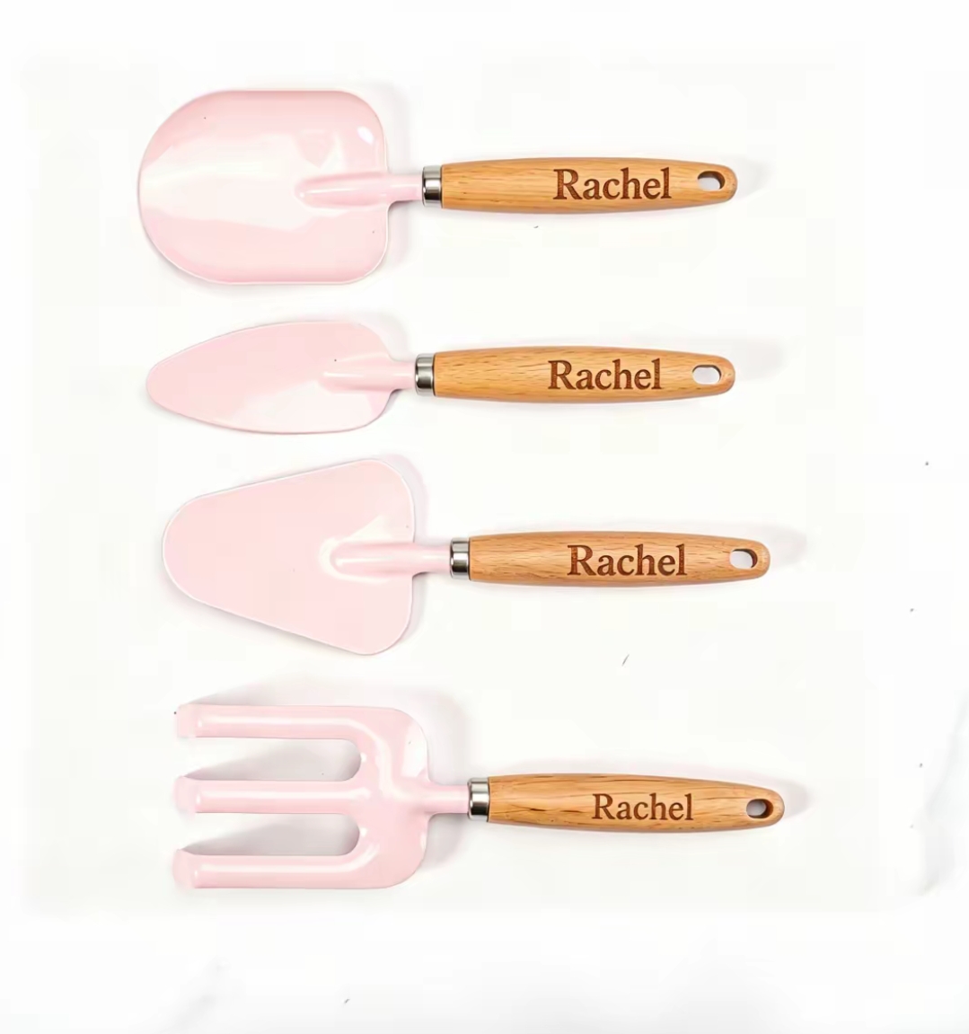 Gardening Tools Names - Conjunto de Ferramentas de Jardinagem Personalizadas
