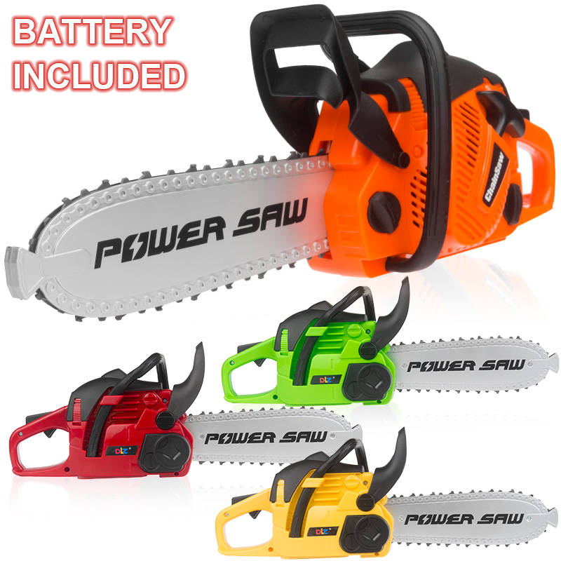 Gardening Tools For 10 Year Olds - Motosserra de brinquedo crianças ferramentas de