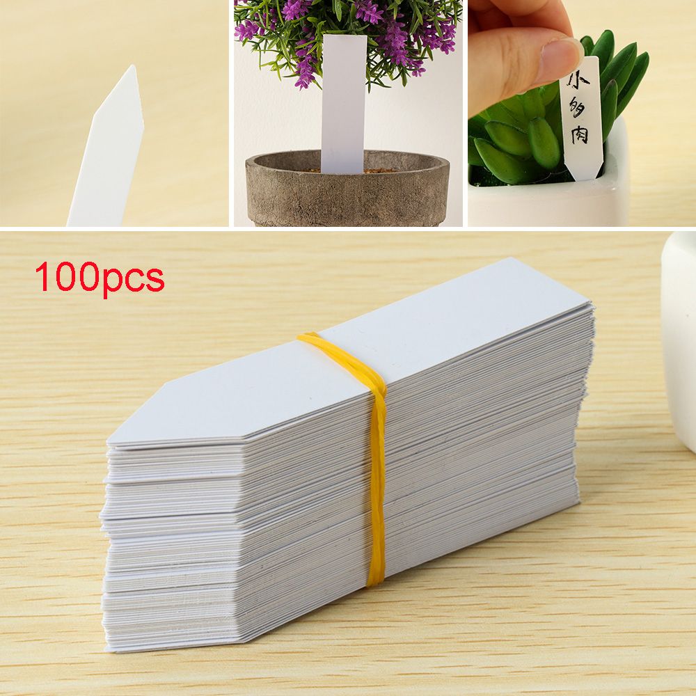 Gardening Tools Labeled - 100 pçs marcador de classificação reutilizável