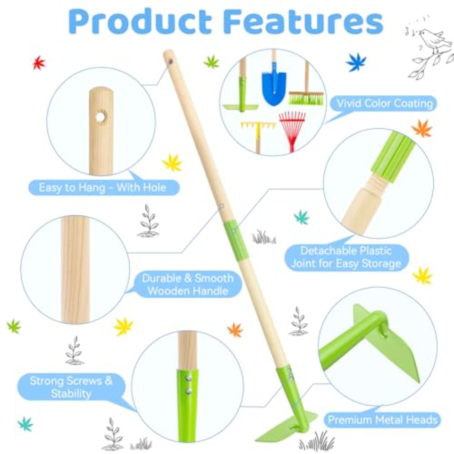 Conjunto de Ferramentas de Jar - Gardening Tools Toddler avaliação e preço