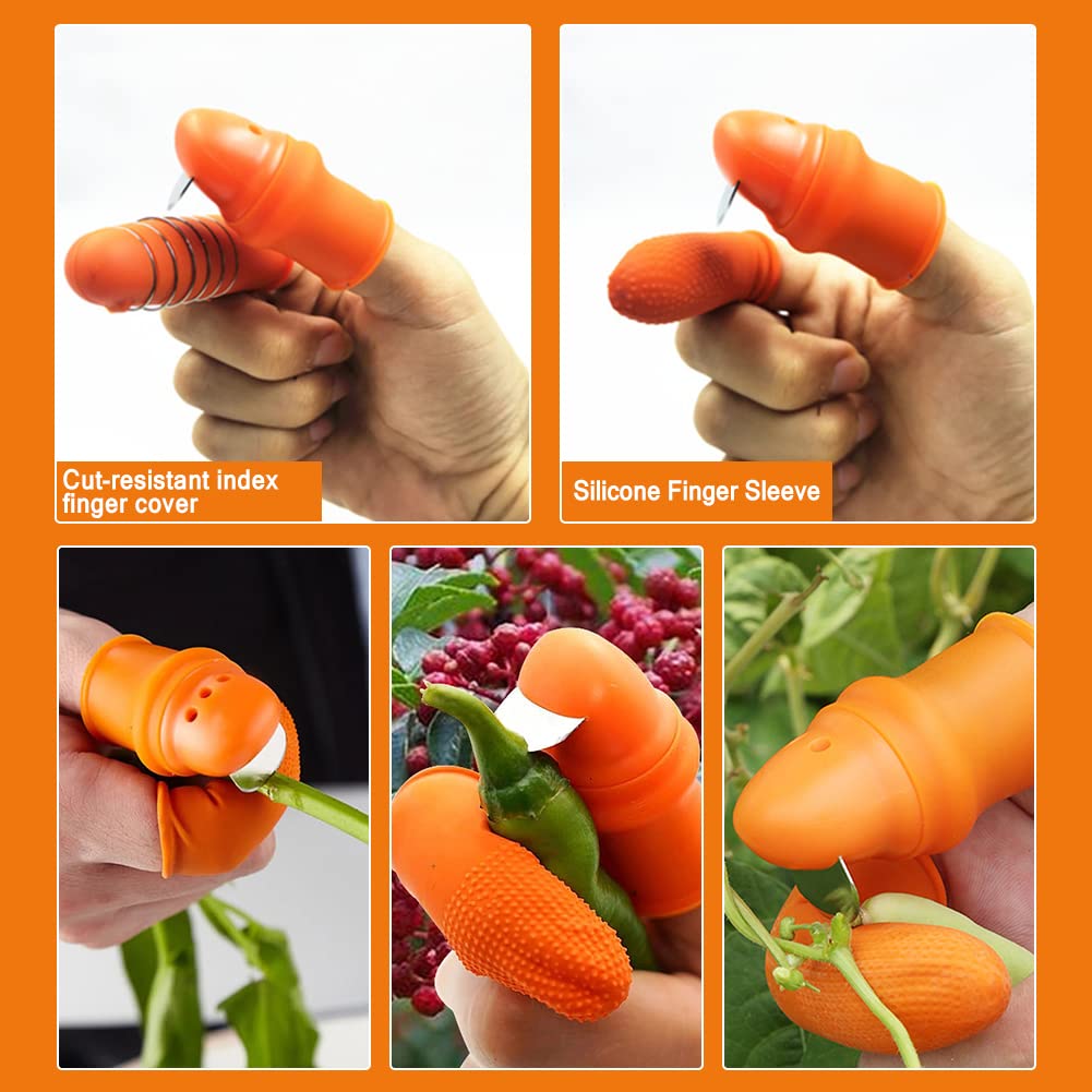 Protetor de Dedo de Silicone p - Harvest Knife Garden avaliação e preço