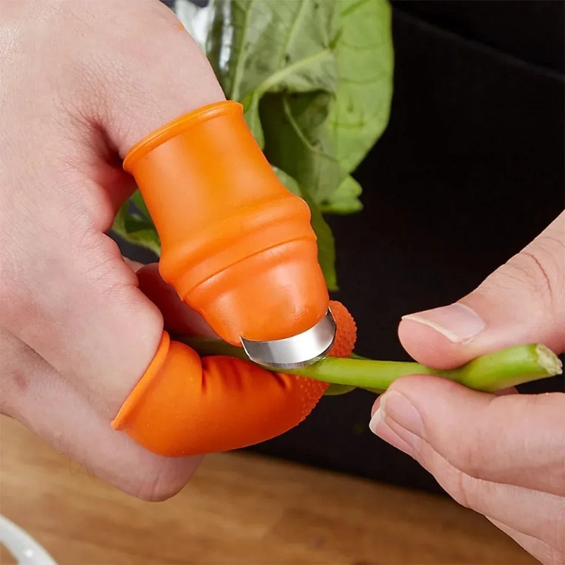 Protetor de Dedos de Silicone  - Harvest Knife Garden avaliação e preço