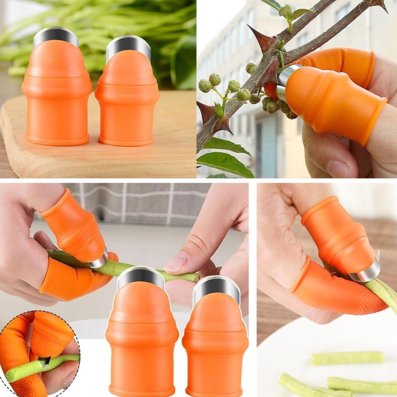 Protetor de Dedos de Silicone  - Harvest Knife Garden avaliação e preço