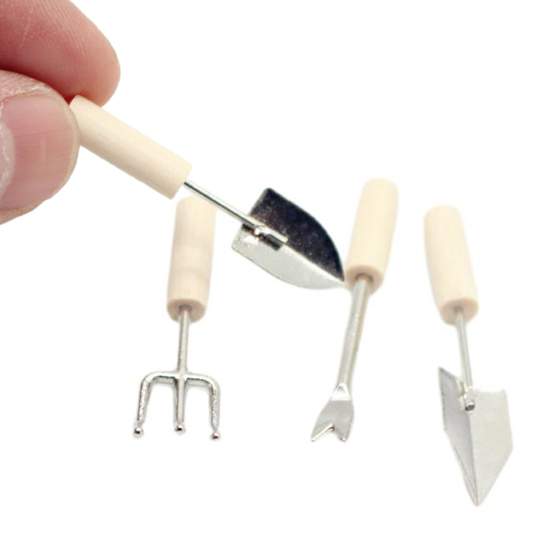 1:12 casa de bonecas em miniat - Gardening Tools Toys avaliação e preço