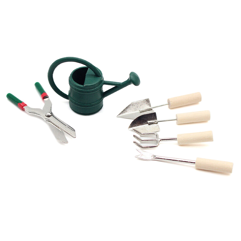 1/12 casa de bonecas simulação - Gardening Tools In avaliação e preço