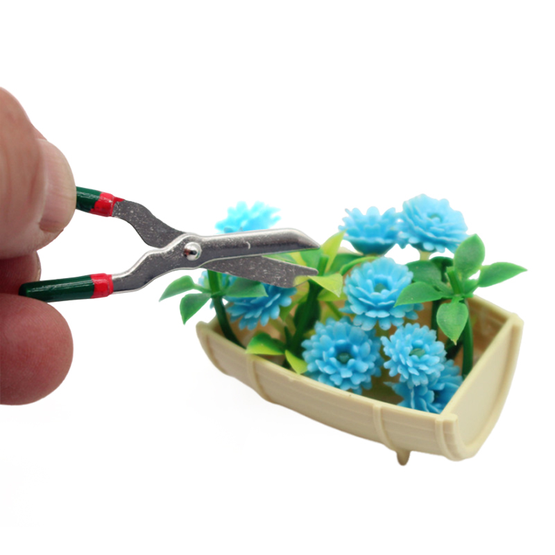 1/12 casa de bonecas simulação - Gardening Tools In avaliação e preço