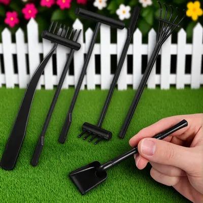 Conjunto de 6 Peças de Mini Fe - Gardening Tools Rake avaliação e preço