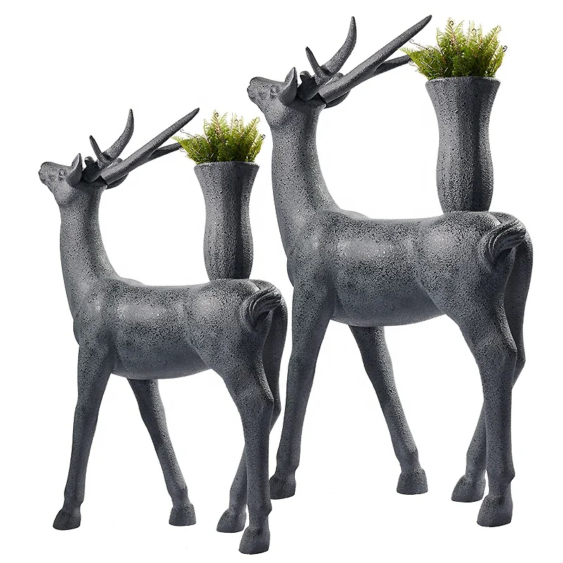 Escultura de veado em fibra de - Gardening Tools Sketch avaliação e preço
