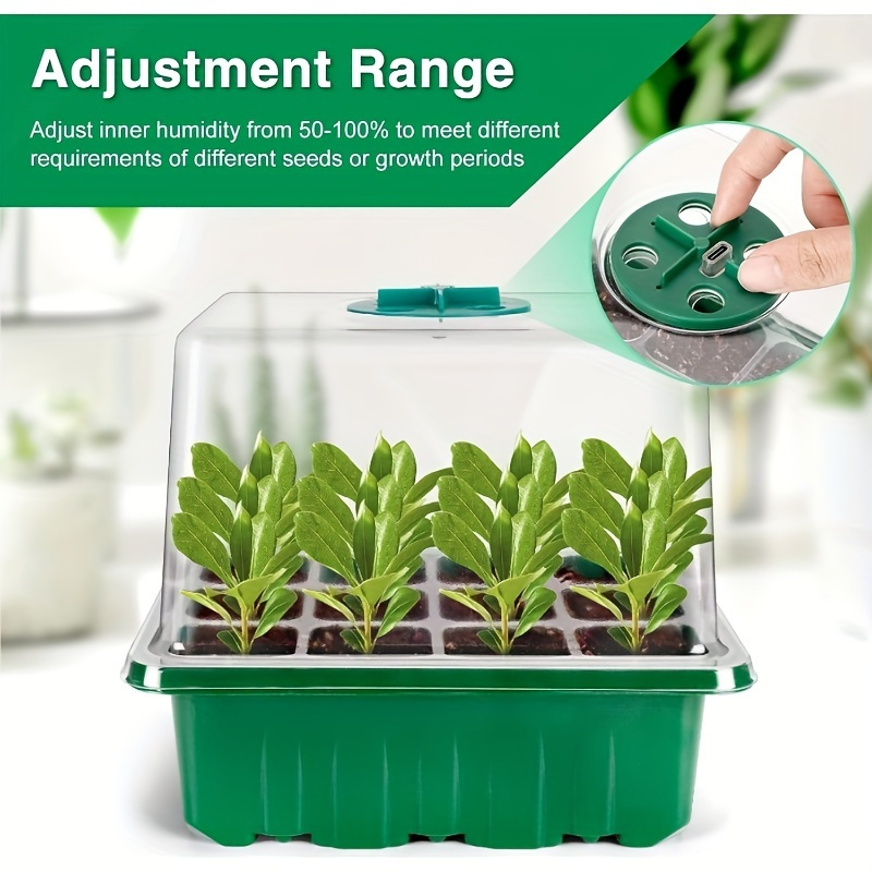 Led crescer luz jardim planta  - Seed Starter Trays avaliação e preço