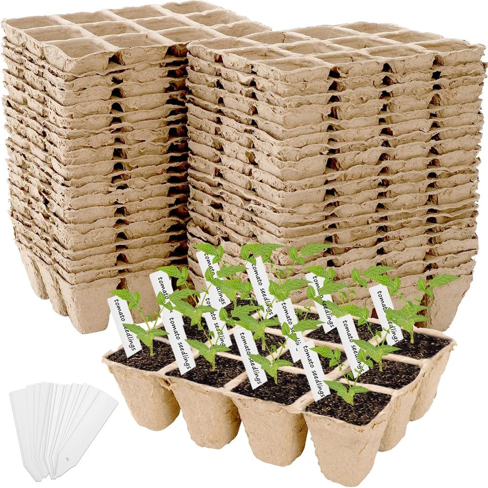 40 Pacotes de Bandejas de Germ - Seed Starter Trays avaliação e preço