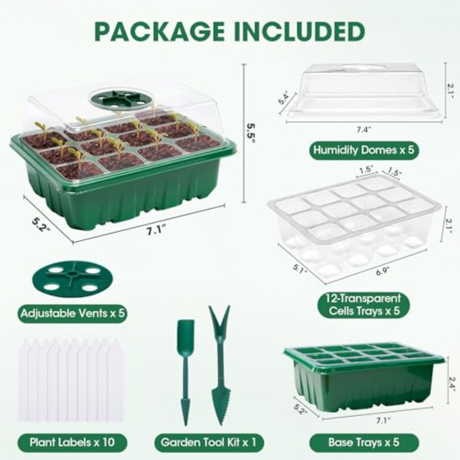 Kit de Iniciação de Sementes c - Seed Starter Trays avaliação e preço