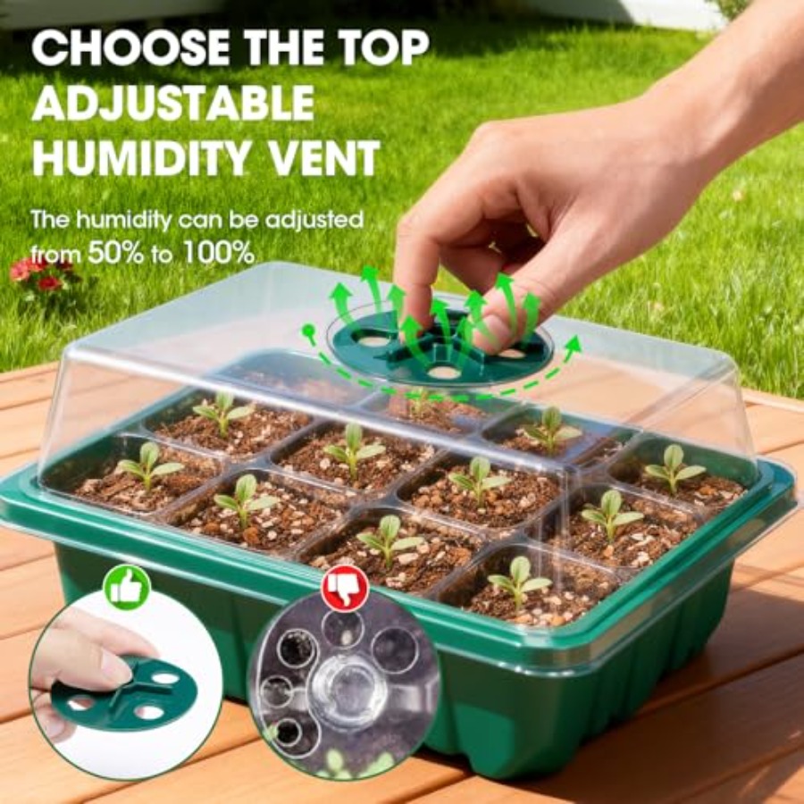 Kit de Iniciação de Sementes c - Seed Starter Trays avaliação e preço